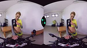 Horny biker racer gets hardcore blowjob in reality 😏