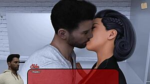 Alexandra 187 stars in this bold hentai anime game