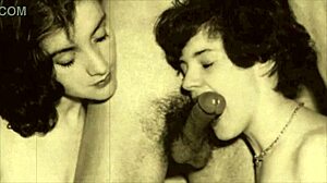 What Secrets Hide in These Vintage Threesome Scenes?