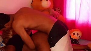 My Stepsister Gets Horny Upon Waking, Leading To Rough Fucking, Blowjob, And Creampie In Homemade Scene