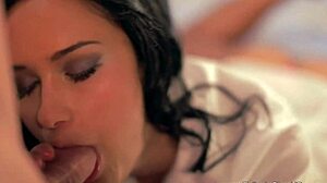 I lick her pussy and swallow the cum in amateur blowjob