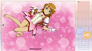 Kousaka Kirino Strips During Arkanoid Gameplay