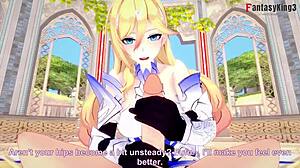 bianka ataegina durandal banging with honkai impact blowjob! 🔥