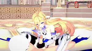 bianka ataegina durandal banging with honkai impact blowjob! 🔥