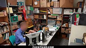 I got caught red handed and bribed to fuck the teen 18+ with my monster cock doggystyle