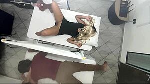 Wow! Sexy Wife Manipulated and Banged by Doctor Beside Husband!