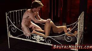 Jade Jantzen bound and dominated in garage