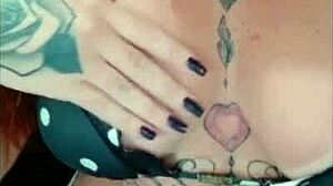 i'm so horny showing off my tan lines and big tits on cam