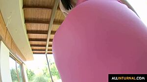 kyra queen's ass gets pounded hard