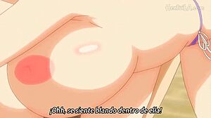 Beautiful Blonde Girl Feels Passion On Beach