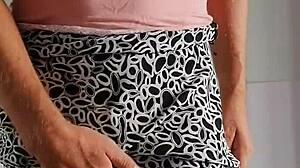 Миср4 сисси с анальным плагом наслаждается членом в колготках и еблей в жопу!