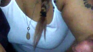 oral session with black woman