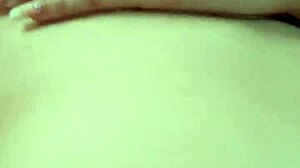 Bold young babe screams while touching her pink vagina in real amateur video.