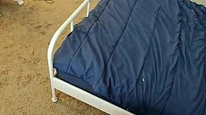 I didn't expect him to fuck my ass so deep in this homemade scene