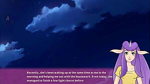 in ninnin days part 5, the asian girl with big ass encounters a monster