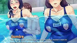 악명 높은 이웃 쓰리썸 풀장에서 커밍 - Ep4