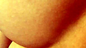 I didn't expect him to fuck my ass so deep in this homemade scene