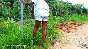 nackana republic fucks maskgodez outdoors in bed while boyfriend travels