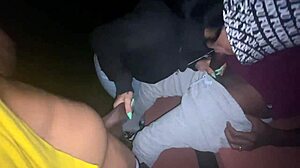 Yolanda Yamz Sucks Two Monster Cocks At The Park