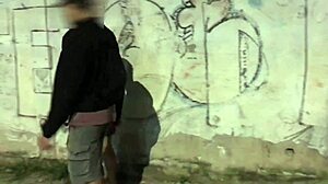 Wife visits construction site with old friend and ends up getting cock and cum on Halloween.