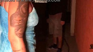 Wife visits construction site with old friend and ends up getting cock and cum on Halloween.