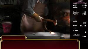 Black Smith-02 Starts Without Condom in Hentai