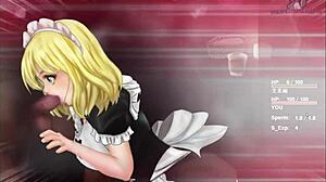 Black Smith-02 Starts Without Condom in Hentai