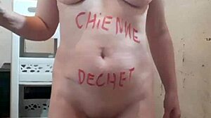 Esclave F, I'm training hard in this cave today