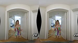 Anny Aurora in Lingerie Follows Dorm Rules with WankzVR