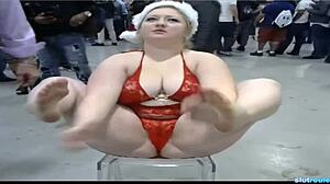 Chubby Blonde Webcam Show With Big Booty!