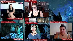 In Monsters University episode 16, the Brimseekers return with Jane Judge in a fantasy roleplay at the desk.