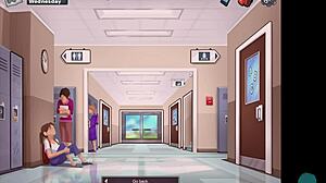 Hot Asian Teacher In Summertime Saga Wants To See Monster Cock