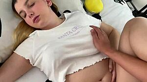 Fucking My Cute Blonde Stepsister Hard!