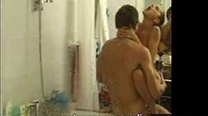 Bathroom Play Turns Steamy with Mature Amateur Hardcore Action in Free Video