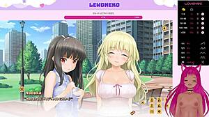 Vtuber Lewdneko Plays Love Cubed Part 5 In Cute Anime