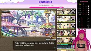 Lewdneko Vtuber Masturbates With Dildo In Evenicle