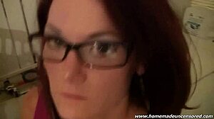 Let's see how this babe handles my cum in her mouth?