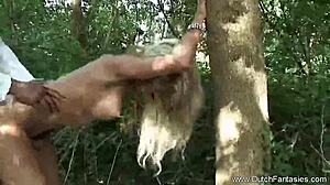 Outdoor Massage Turns Into Wild Fuck!