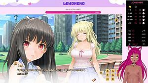 Vtuber Lewdneko Plays Love Cubed Part 5 In Cute Anime