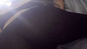 chupadas on that horny latina mexican ass in leggings for homemade cock action 😏🍑