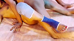 Damn! He Pounds New Girlfriend Hard, Cums on Her Tits! Sumona and Rubel XXX.