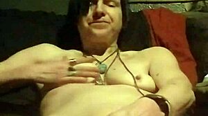 Insatiable Punk Rams Her Tight Pussy With Dildo!