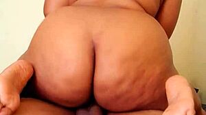 She rides that monster cock hard