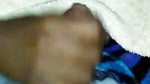 Thot! Handjob on my small dick!