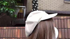 japanese babe's natural tits bounce in doggystyle cowgirl homemade fuck