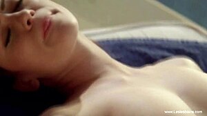 horny lesbians kiss and lick pussy with toys! 😏