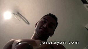 Is this straight Latino worker getting blowjob from gay guy?