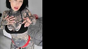 Hot petite 18+ heavily tattooed girl melody radford sexy dance