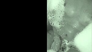 Brazilian Amateurs Playing In The Bathtub With Sexy Cumshot Fun.