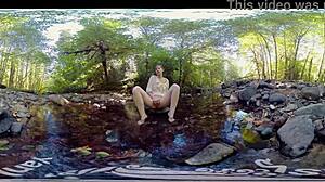 Redhead yanks Milf Carmen December's small tits